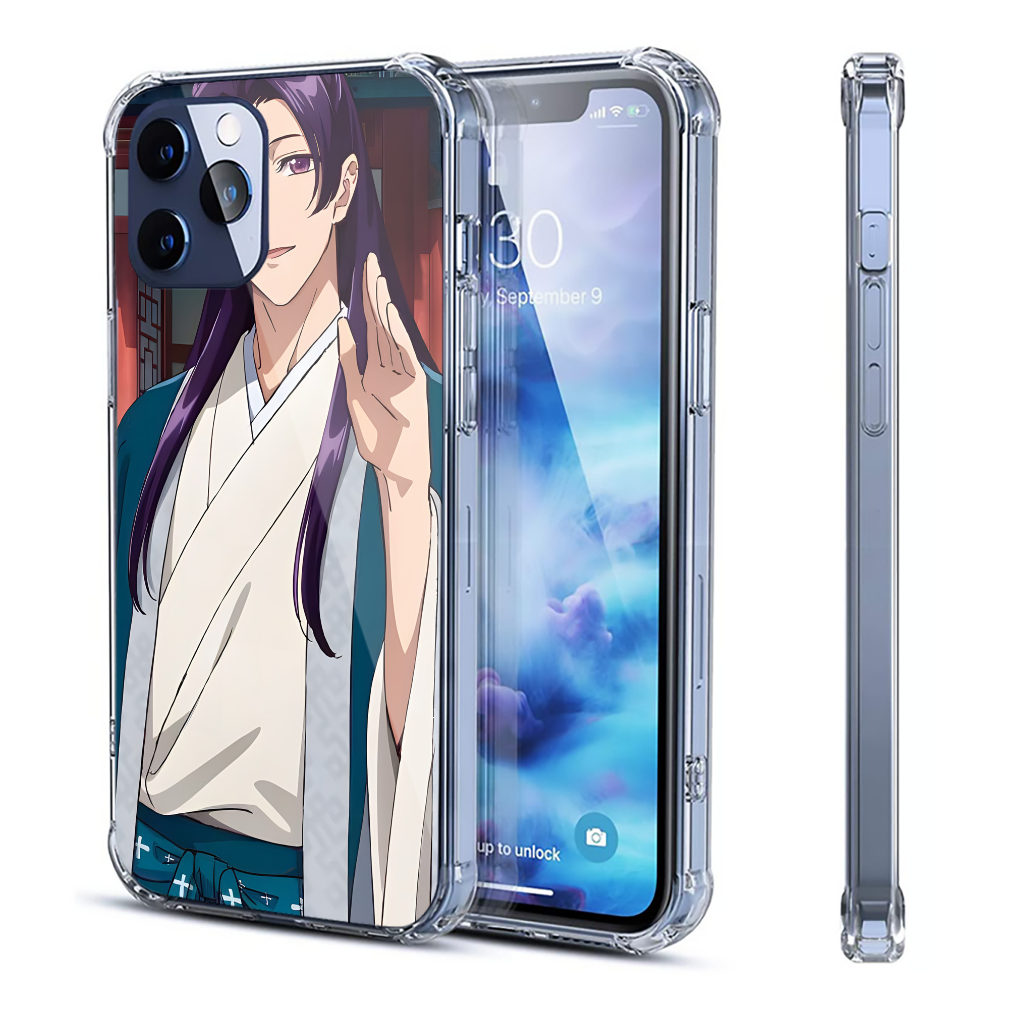 （画像用） 薬屋のひとりごと The Apothecary Diaries 【iPhone 12シリーズ対応】透明スマホケース（クリアソフトケース）